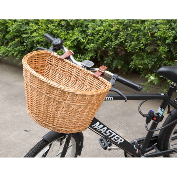 Storage Basket, Brown, Wicker